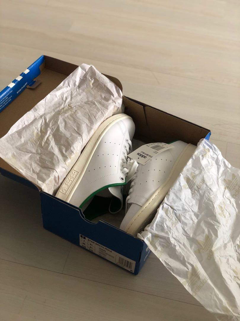 BNIB Adidas Stan smith mules shoes sneakers Women s Fashion