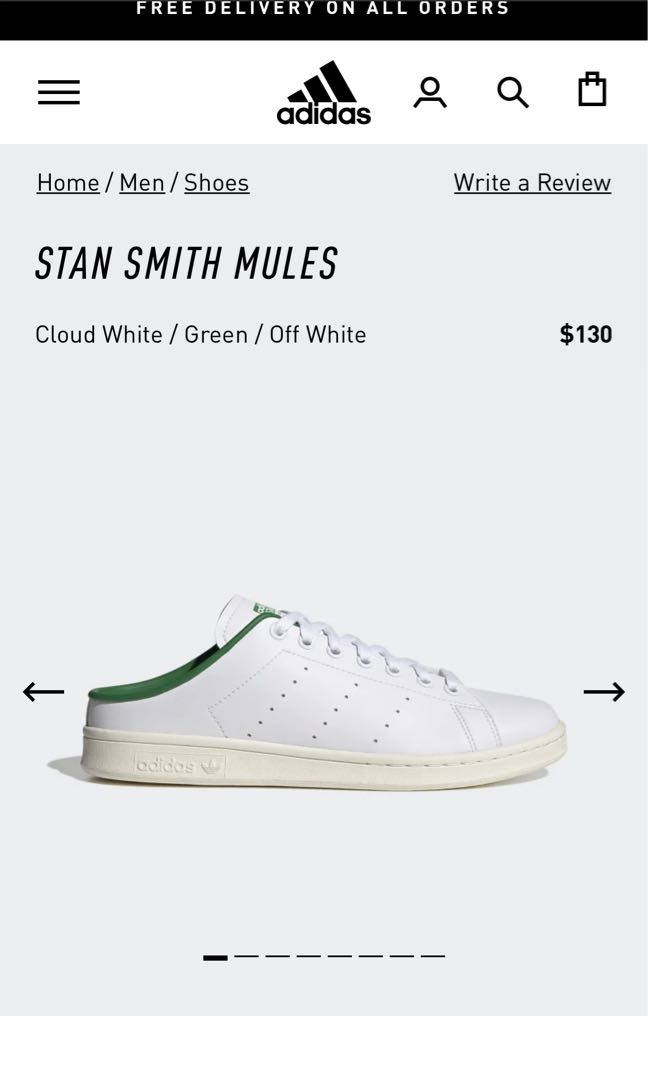 BNIB Adidas Stan smith mules shoes sneakers Women s Fashion