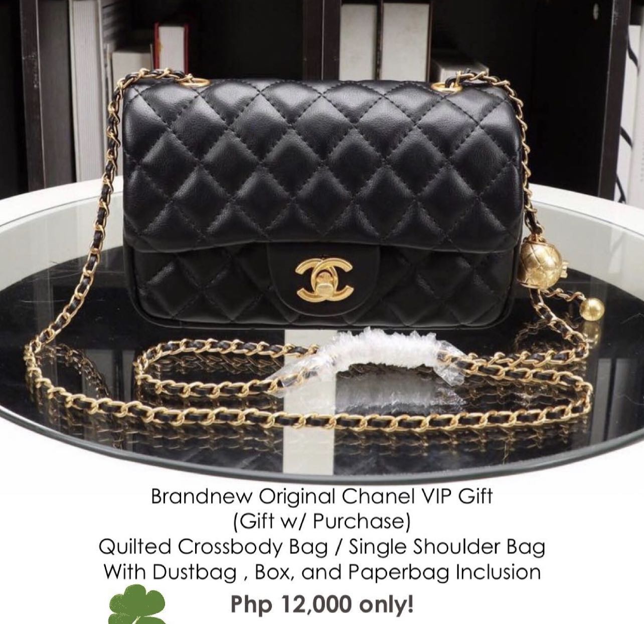 Brand new Chanel VIP gift item quilted crossbody bag, Luxury, Bags