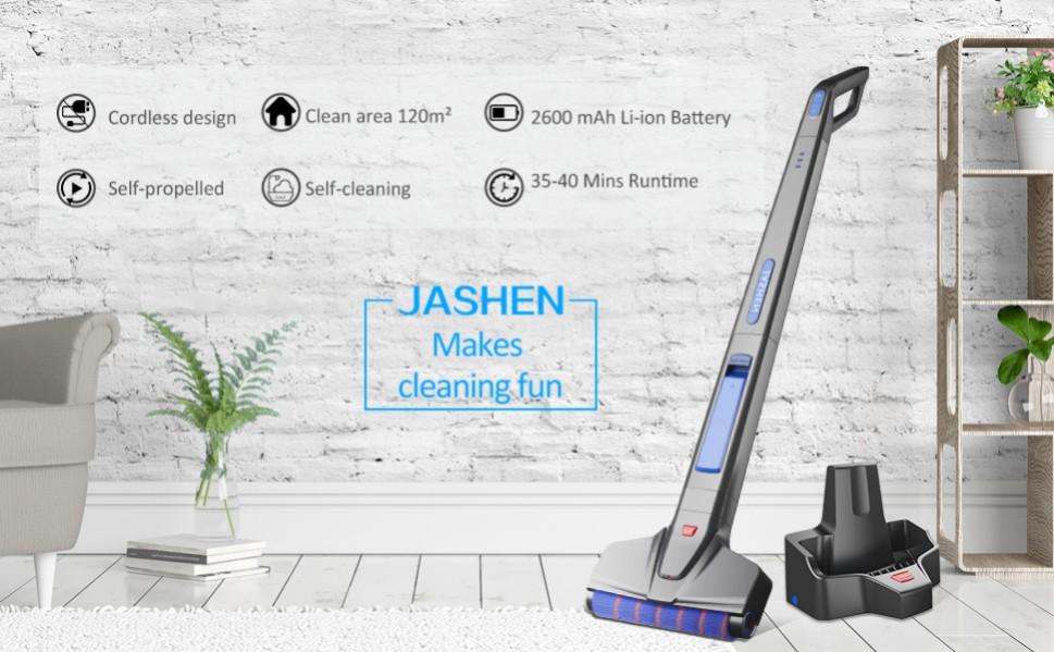 Brand new Jashen M12 electric, cordless, wireless, handheld mop with