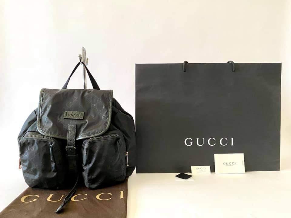Gucci nylon sales guccissima backpack