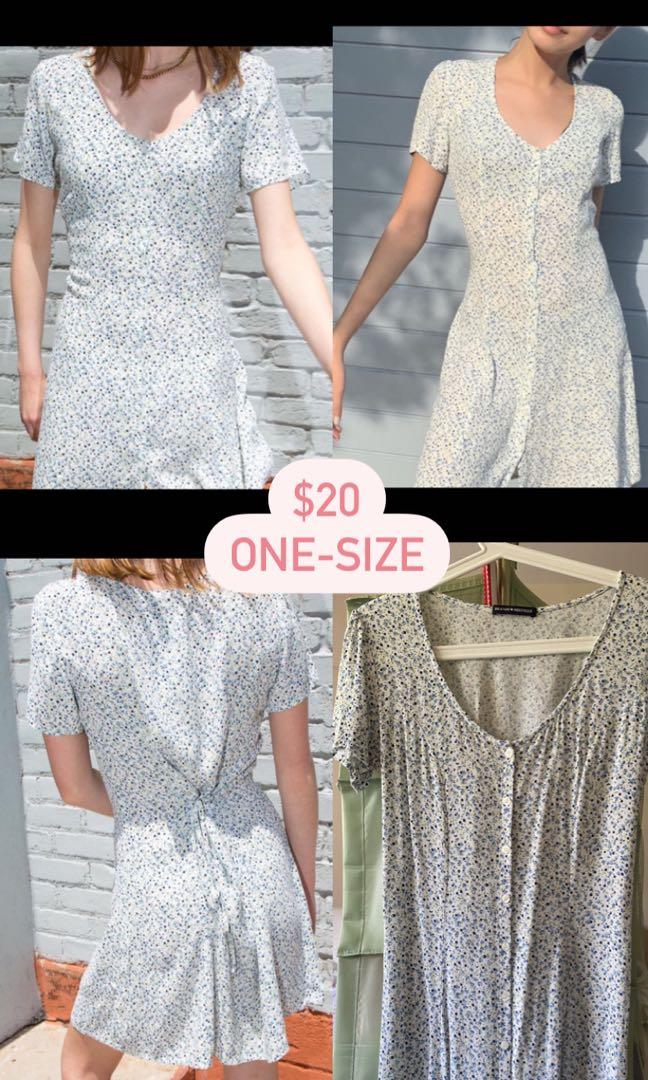 Authenthic Brandy melville lara dress Women s Fashion Tops Sleeveless on Carousell