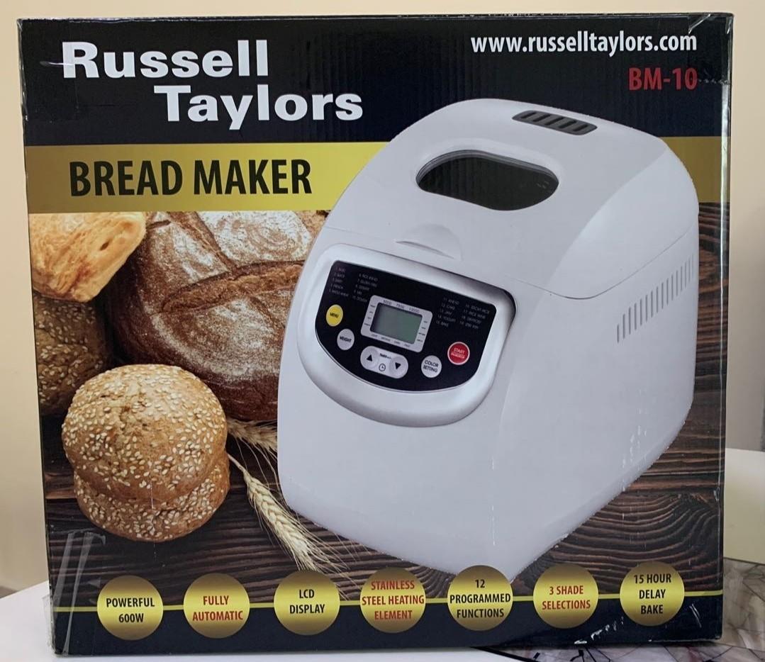 Bread maker (Category: Breadmakers) located in Kuala Lumpur. Submitted by graceyang38 (Listing ID 1073475745, Image 2). Description: Russell Taylor BM-10 for sale. condition 9.5. seldom use. self collect at Kepong or Damansara Damai.