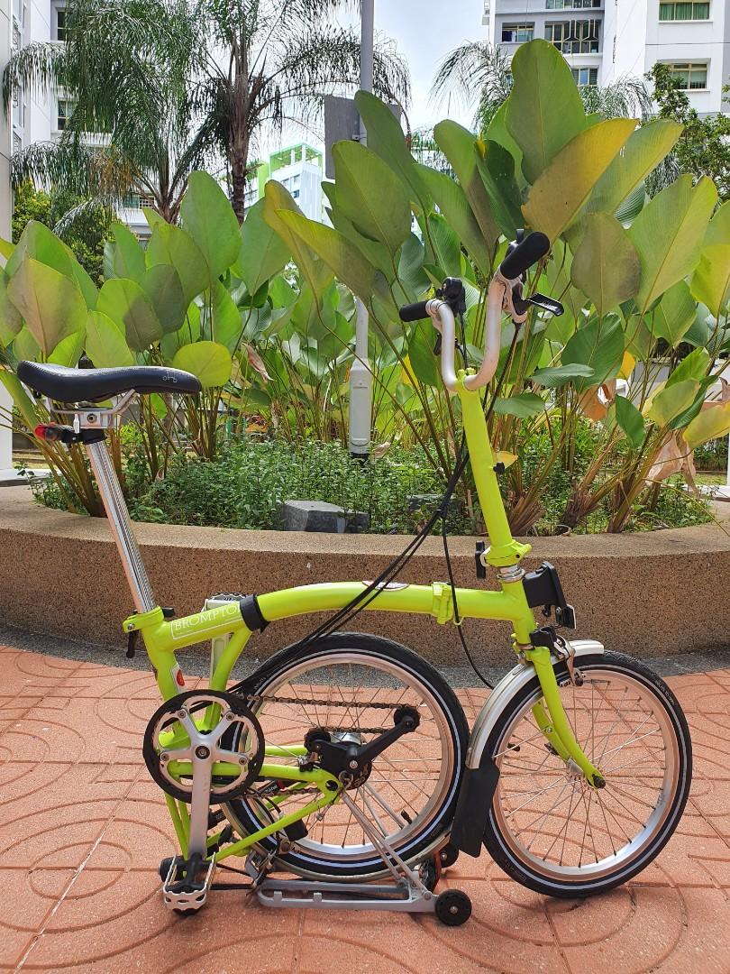 Brompton Folding Bike M6R SG50 Edition, Sports Equipment, Bicycles ...