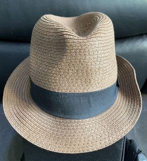 Browny brand brown Hat