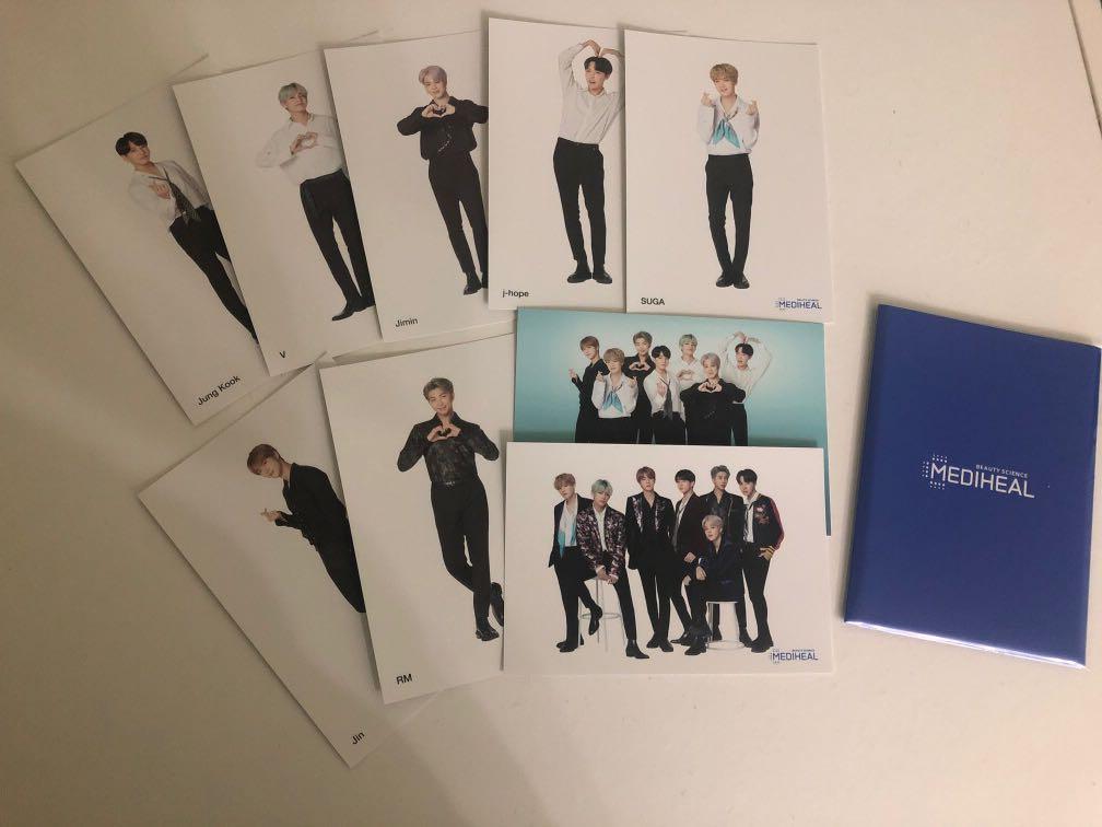 Bts Mediheal Postcard 韓流 Carousell