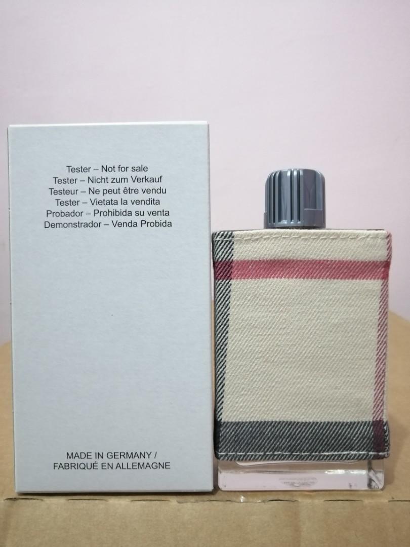 burberry london 100 ml tester