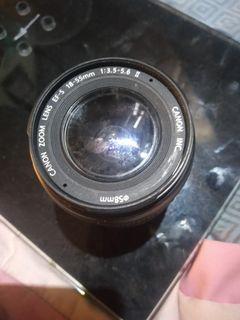 Canon efs 18-55mm lens for dslr