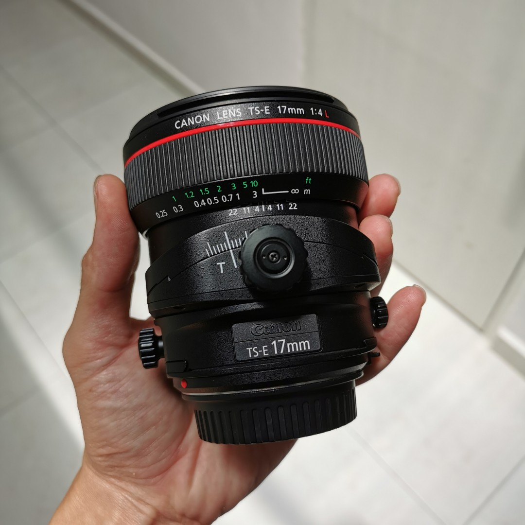 used canon 17mm tilt shift