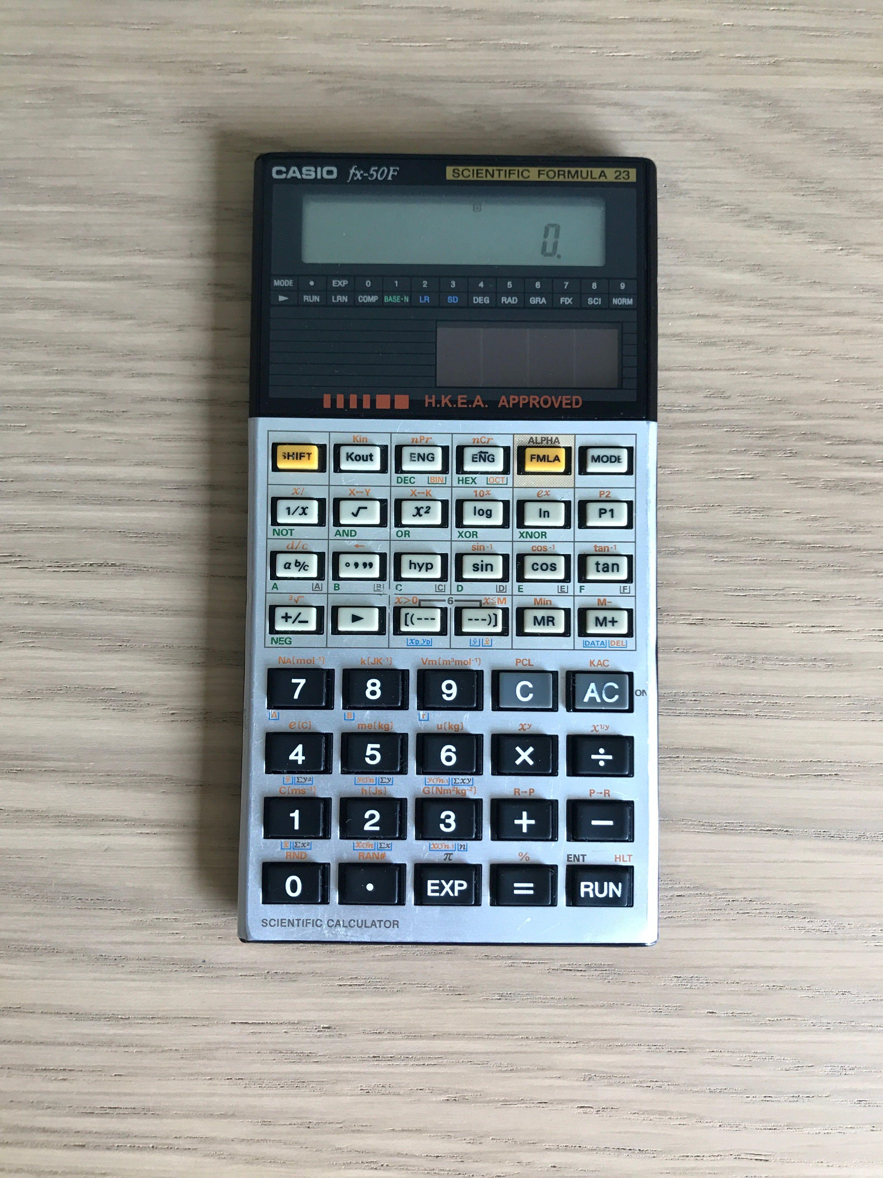 CASIO fx 50F