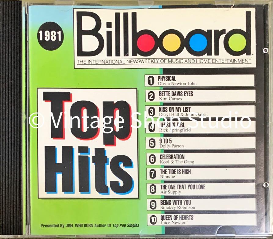 (CD) Billboard Top Hits 1981 PreOwned CD, Hobbies & Toys, Music