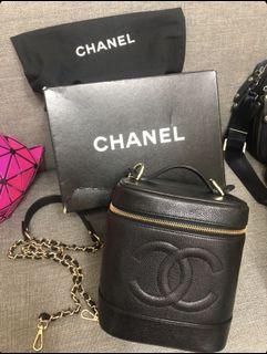 CHANEL老香化妝包 側背包