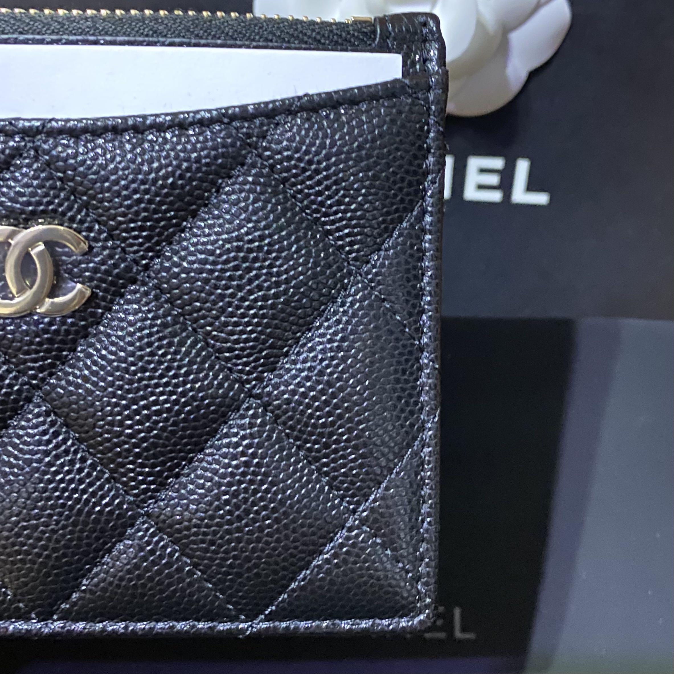Chanel Zipped Card Holder