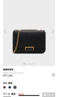 CHARLES&KEITH 經典斜背包