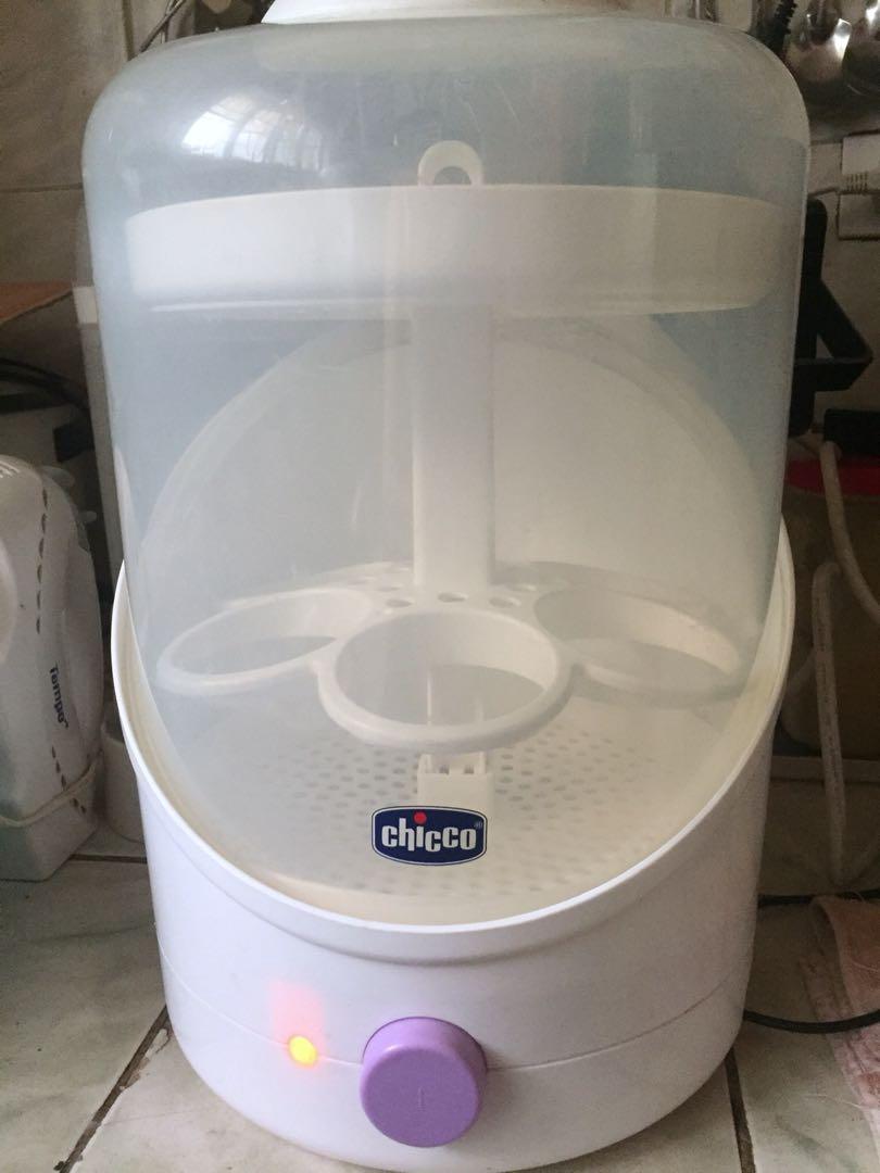 Chicco Bottle Sterilizer Babies Kids Nursing Feeding