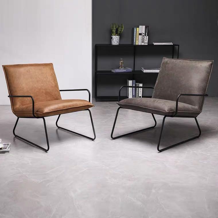 Contemporary Lounge Chair Armchair, Contemporary Leather Chairs