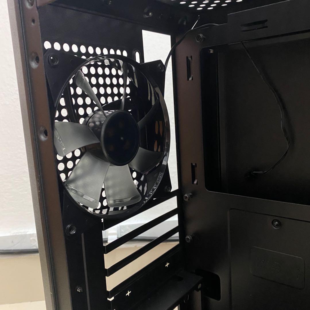 COOLER MASTER Q300L + TECWARE ARC SPECTRUM F3 ARGB FAN x4 & ARGB LED