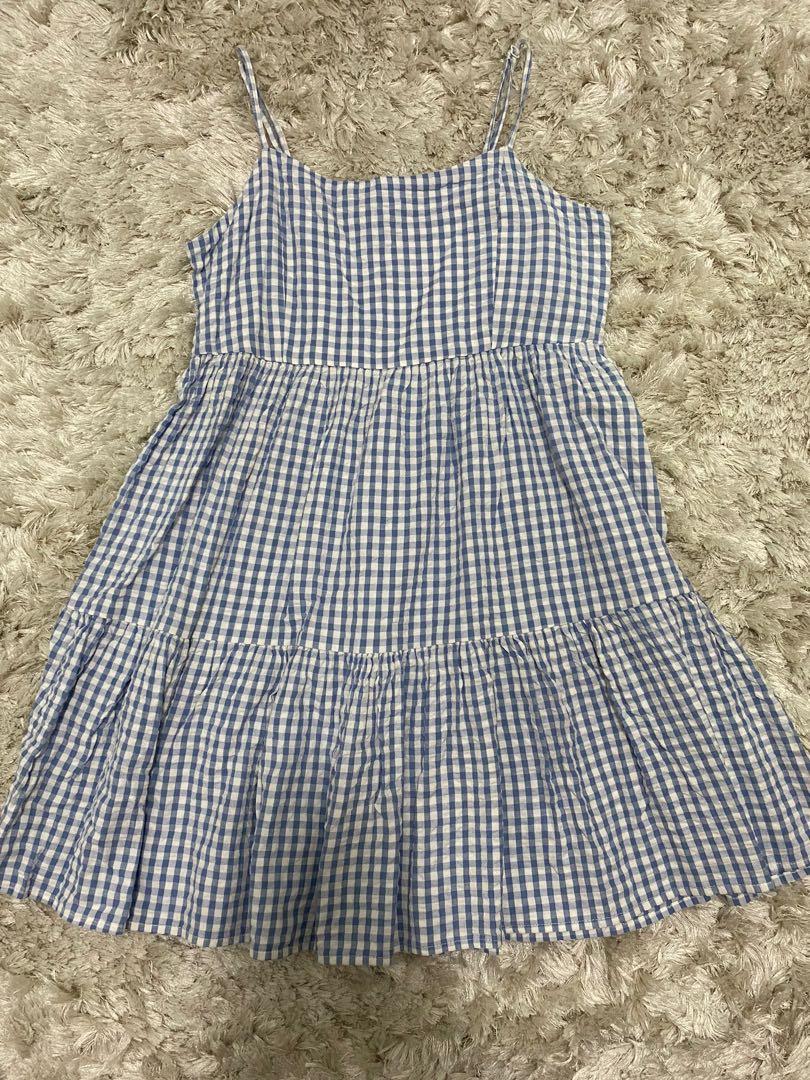 Cotton on checkered dress online