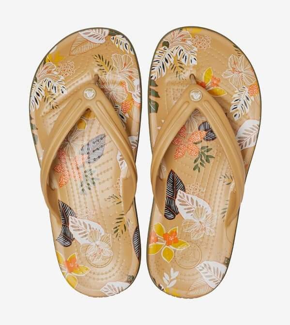 Crocs shop botanical print