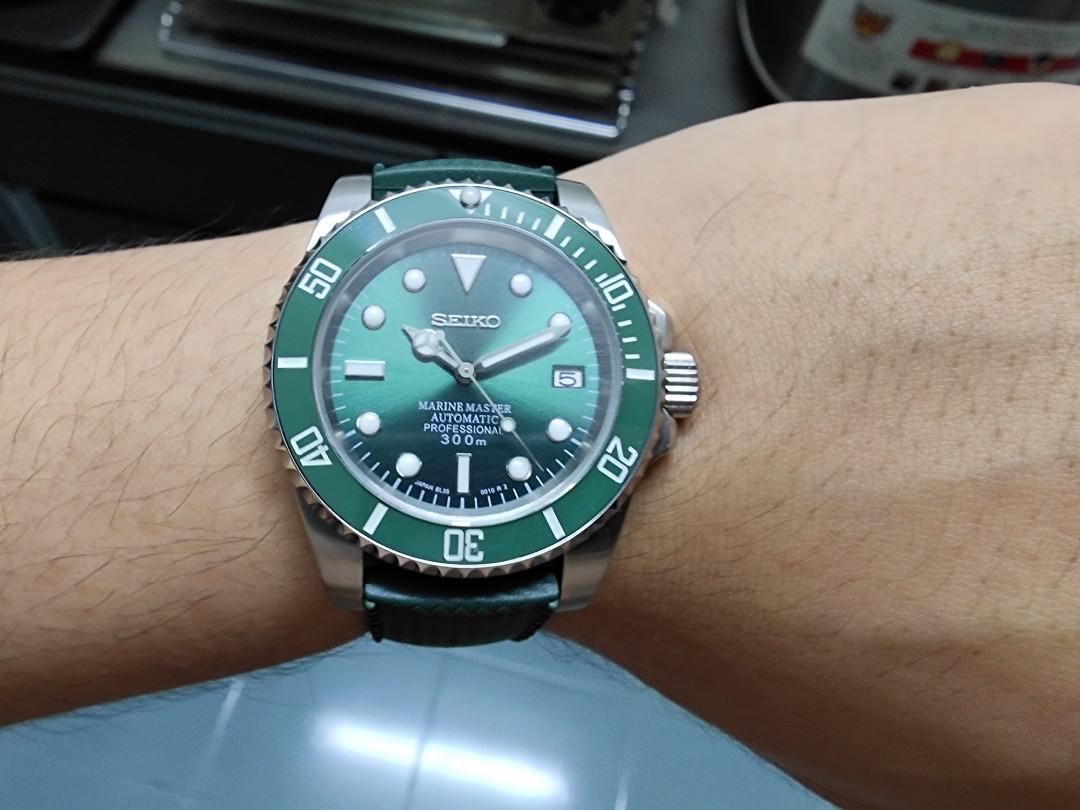 Custom seiko diver automatic watch, Luxury, Watches on Carousell