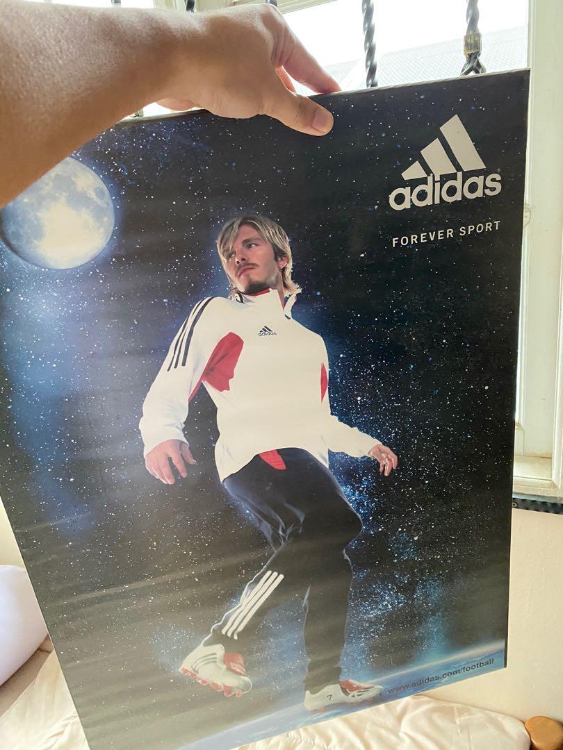 David beckham sales adidas poster
