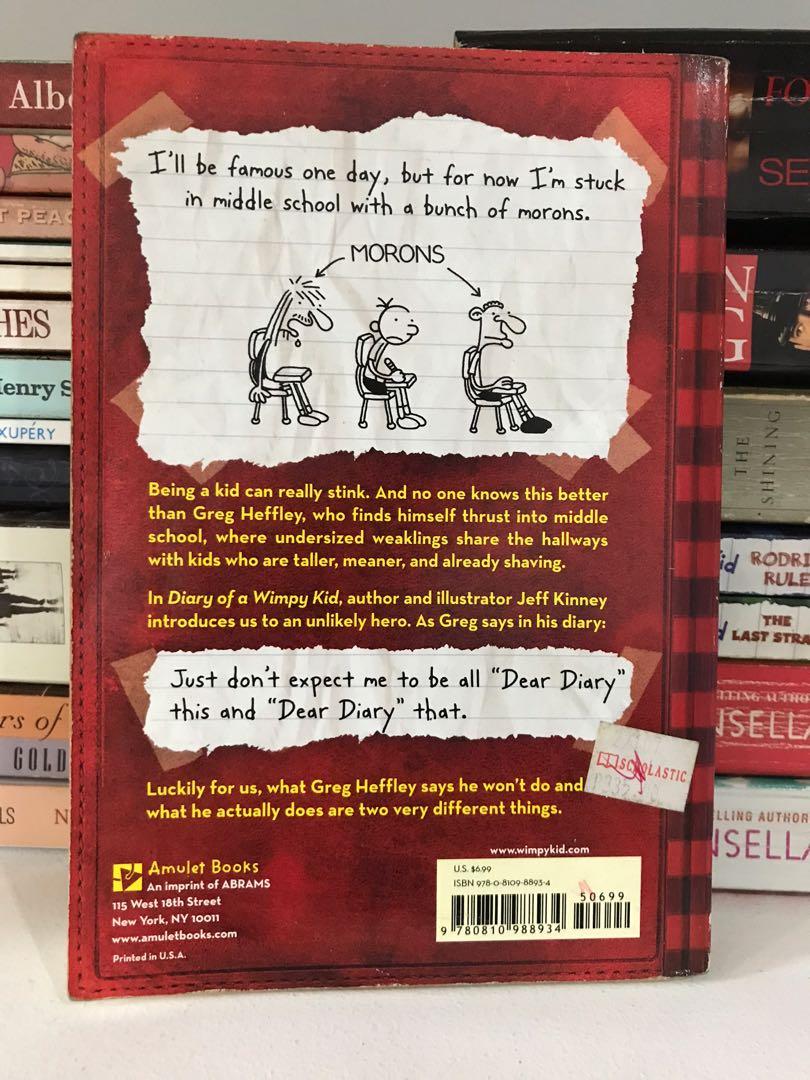 Diary of a Wimpy Kid Greg Heffley’s Journal (Jeff Kinney), Hobbies