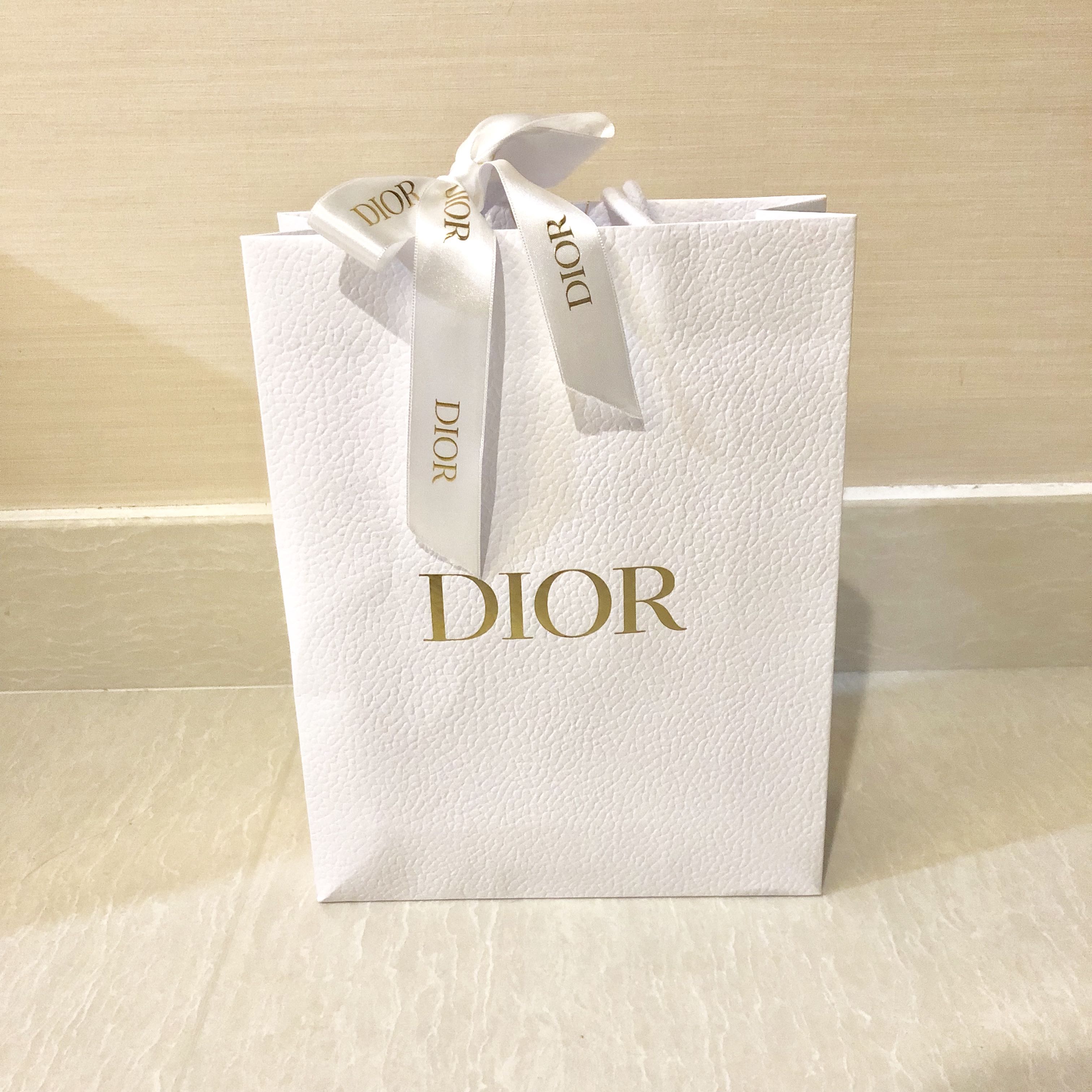 Dior paper bag (small), Luxury, Accessories on Carousell