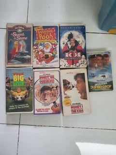 Disney VHS tapes (7 tapes)