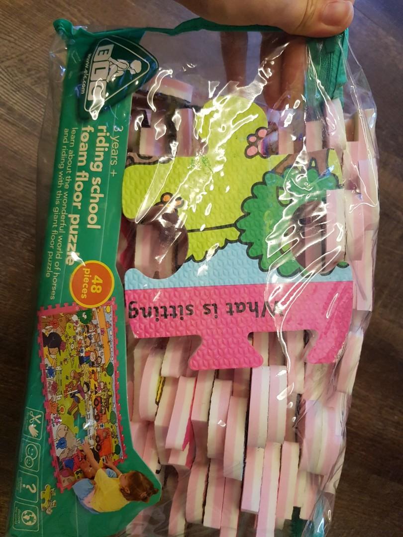 ELC foam floor puzzle, Babies & Kids, Infant Playtime on Carousell