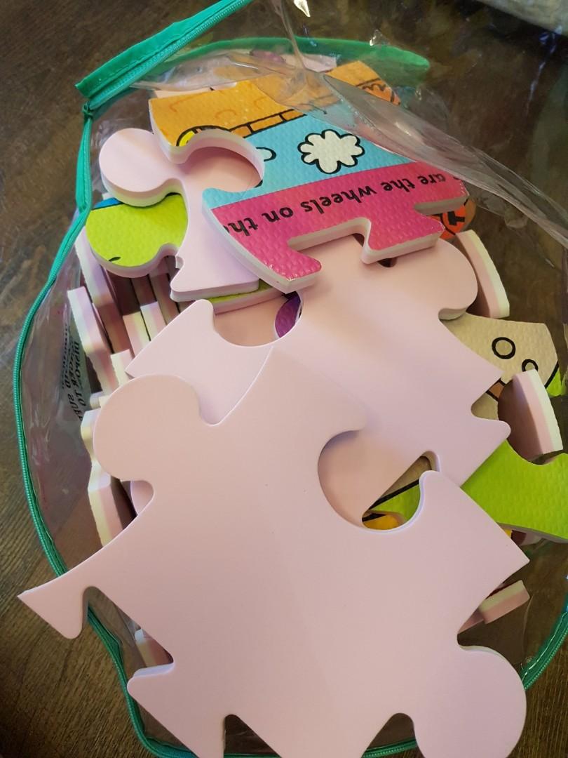ELC foam floor puzzle, Babies & Kids, Infant Playtime on Carousell