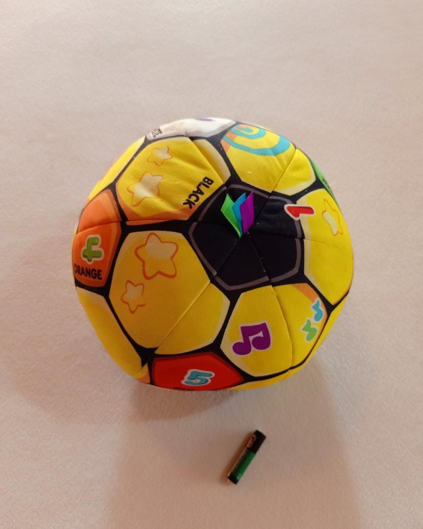 Fisher price kick and sale learn soccer ball