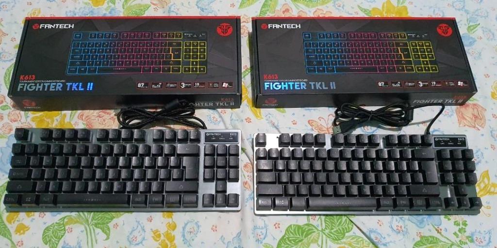 FANTECH FIGHTER TKL II K613 (Category: Computer Keyboard) located in Manila. Submitted by dryxx (Listing ID 1073461611, Image 2). Description: RFS. Bumili ng bagong KB natambak na lang sa storage room. Used at least 2 months. All goods parin. All keys still functioning. NO ISSUES! NO DAMAGE! For only 600!!! NEGOTIABLE!!! .