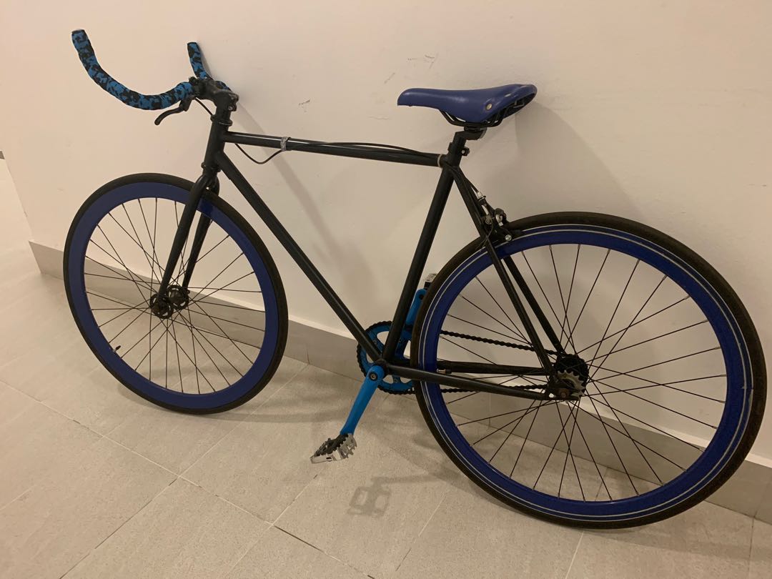 Fixie with brakes on sale