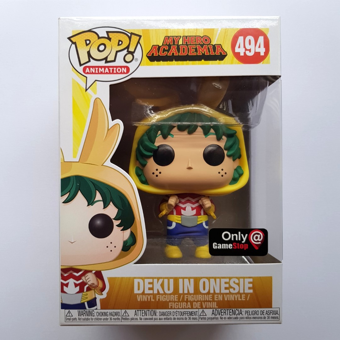 deku in a onesie