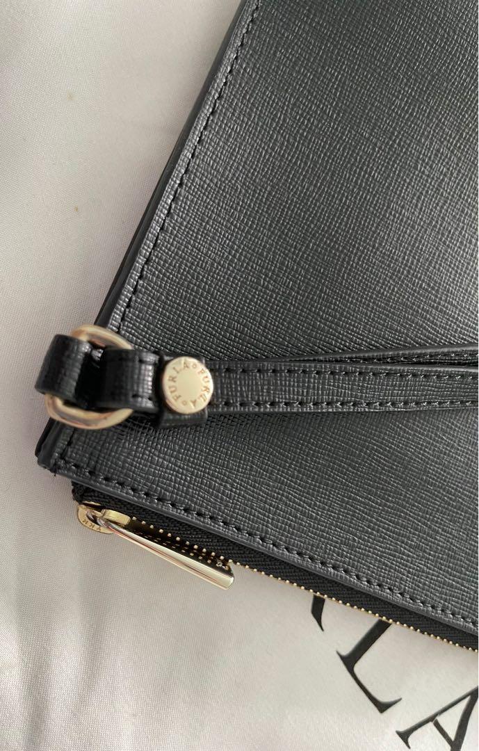 Furla wristlet (Black color), Women's Fashion, Bags & Wallets, Clutches ...