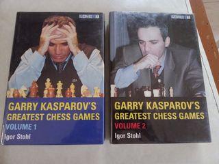 Garry Kasparov's Greatest Chess Games, Vols. 1 and 2 by Igor Stohl
