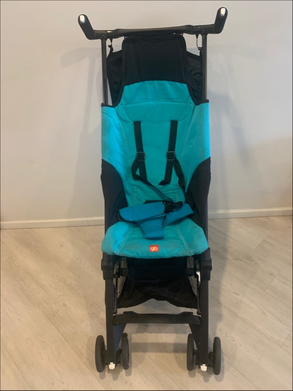 GB Gold Pockit Capri Blue used From 6 months up to 55 lbs