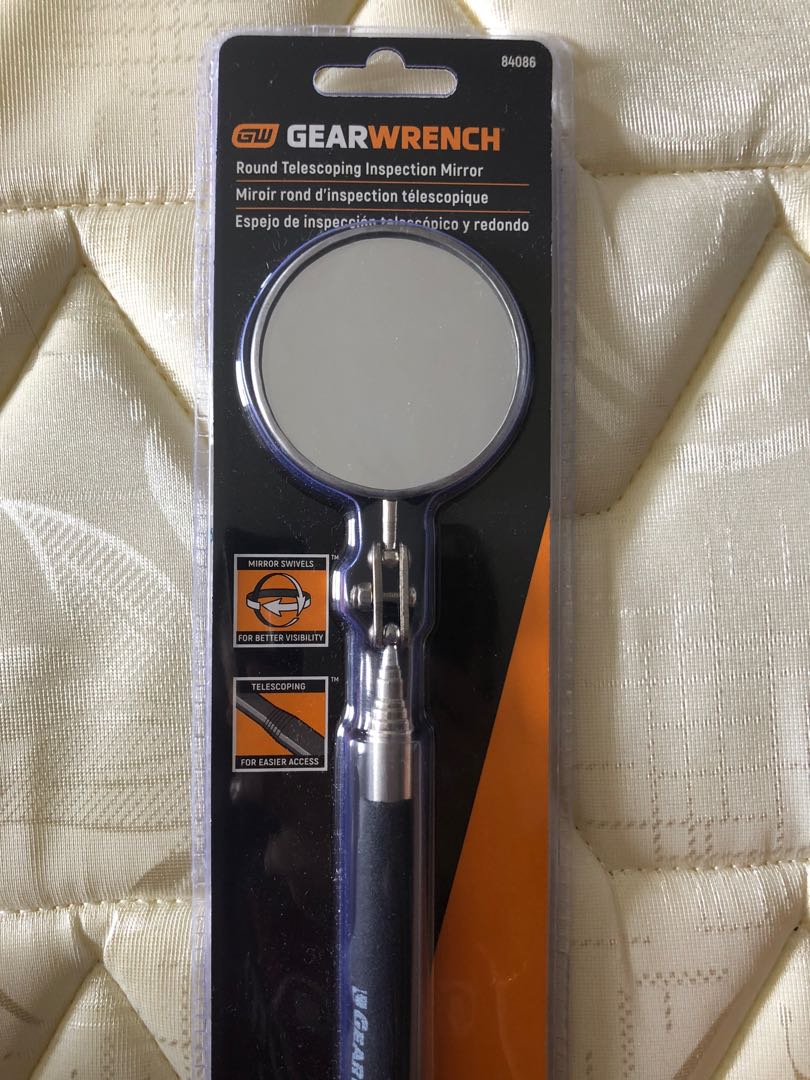 GEARWRENCH Round Telescoping Inspection Mirror, Everything Else on