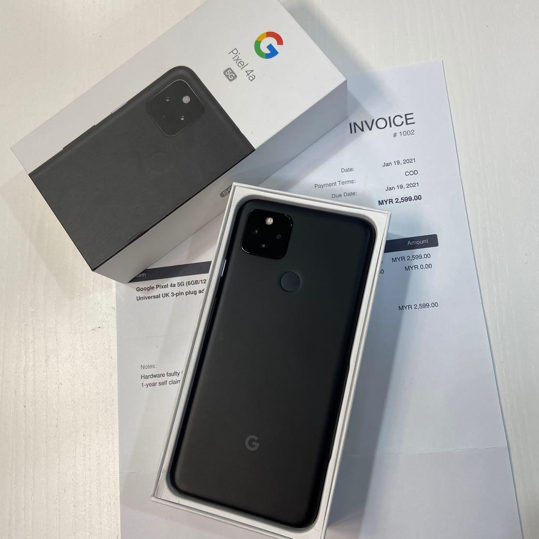 Google Pixel 4a 5G Just Black 128GB, Mobile Phones & Gadgets