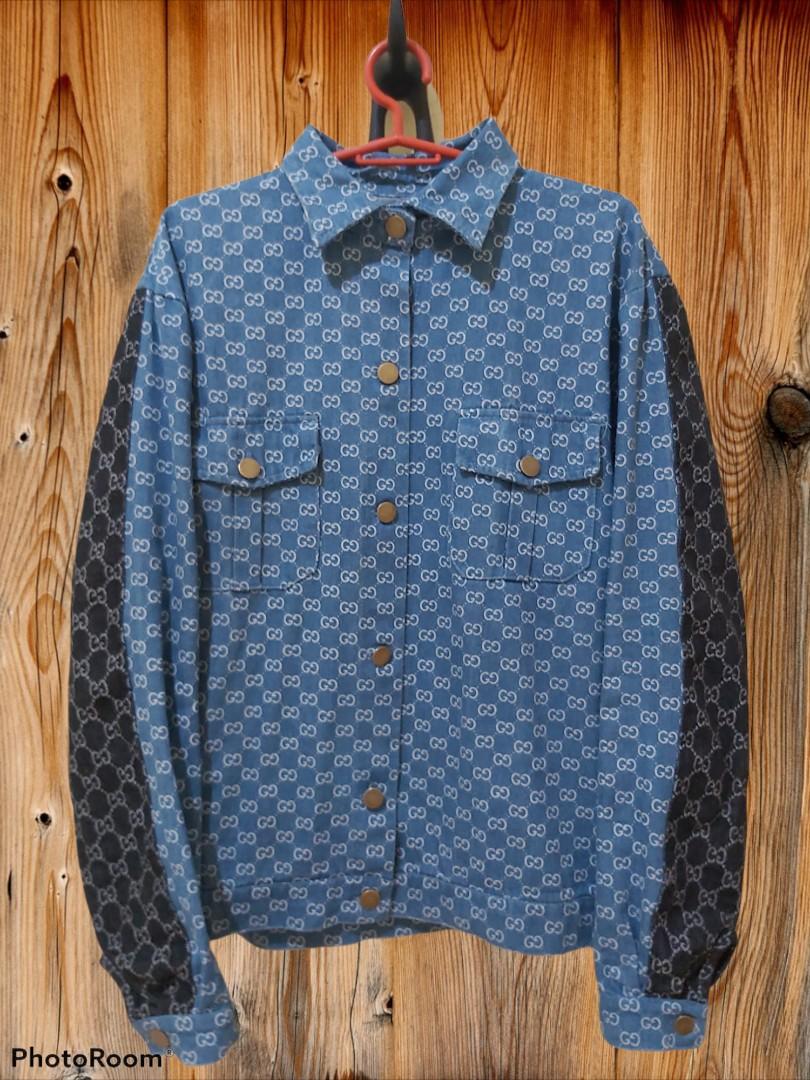 Gucci Denim Jacket, Men's Fashion