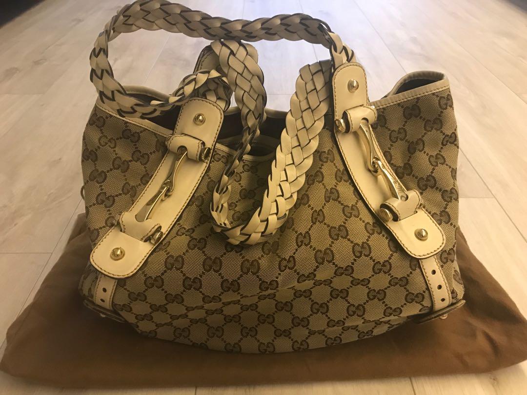 Gucci Pelham tote bag Luxury Bags Wallets on Carousell