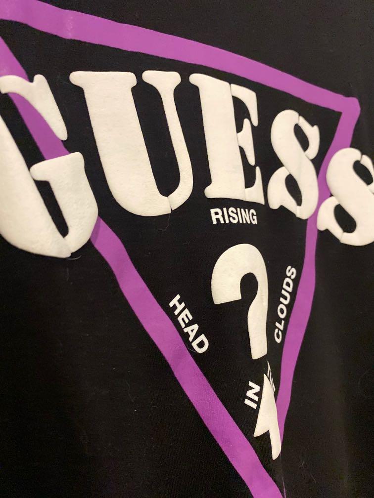 Guess 88RISING Tee Medium (Category: Tshirts & Polo Shirts ) located in Manila. Submitted by randomdeclutters (Listing ID 1073396754, Image 3). Description: Used once, sold out everywhere. Out of production. This was really expensive and my price is super low, pls search how much it really goes for. 🥲 Fixed. Strictly no lowballing..