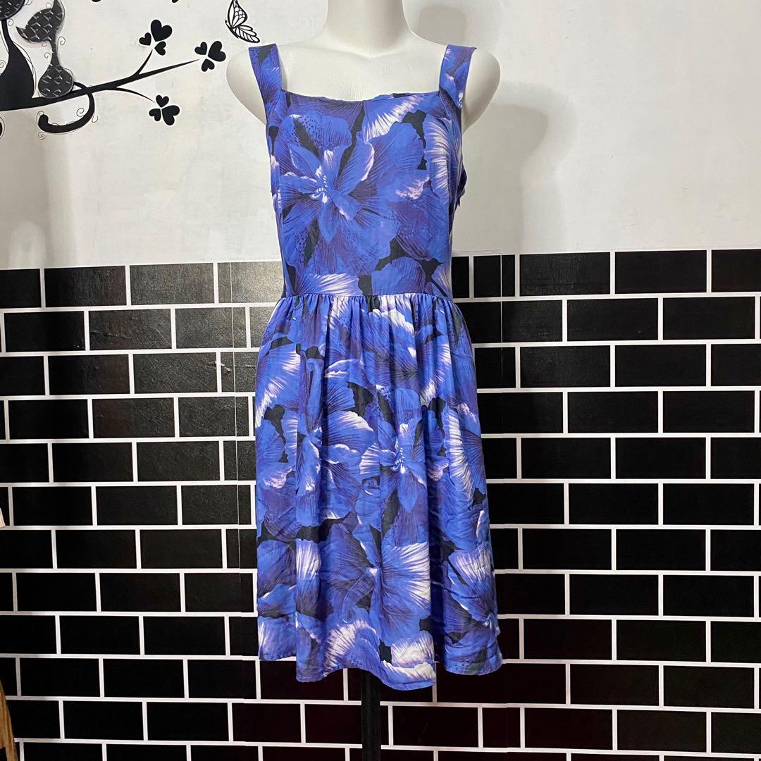 guess blue dress 2021