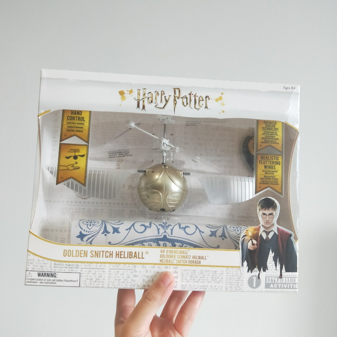 Harry Potter Golden Snitch Heliball, Hobbies & Toys, Toys & Games on