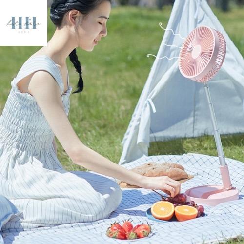 HH | Portable Telescopic Folding Fan (Category: Fans) located in Quezon City. Submitted by _evrythinginbetween (Listing ID 1073429752, Image 3). Description: //SPECIFICATIONS: ➝ Charger specification: 5V / 2A ➝ Cell capacity: 3.7V 7200mah ➝ Product size: closed: 200 * 200 * 95mm ➝ Gross weight: 0.98KG ➝ Endurance time: 4-24 hours ➝ Development size: 200 * 200 * 975mm ➝ Colours: White, Pink //FEATURES: ▷ Portable retractable folding fan outdoor he