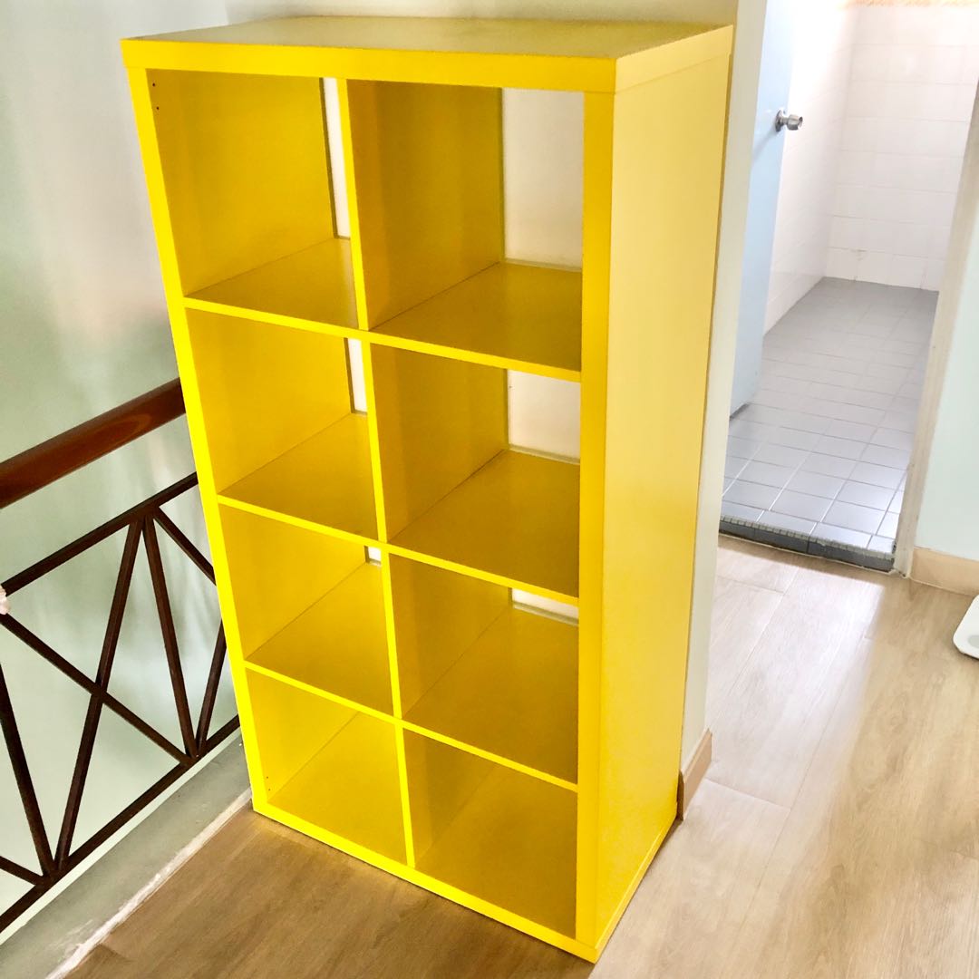 Yellow shelves ikea sale