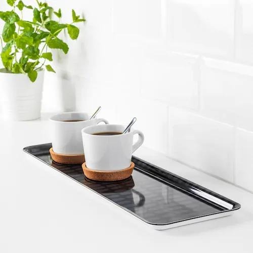 Ikea Long Black Tray, Furniture & Home Living, Home Improvement