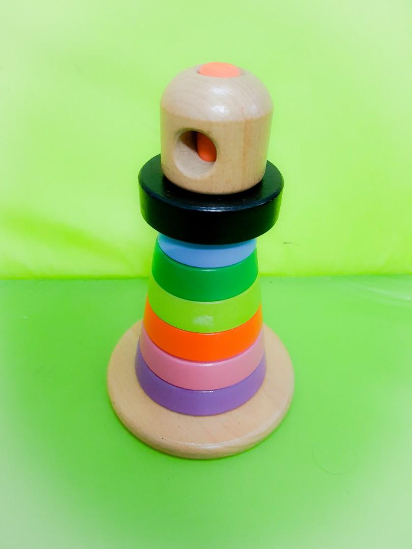 IKEA Stacking Rings, Hobbies & Toys, Toys & Games on Carousell