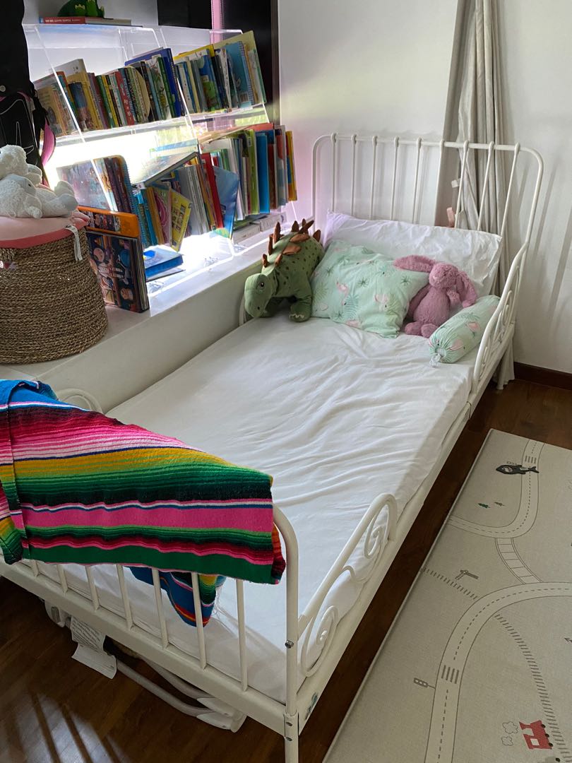 Ikea Toddler extendable bed, Babies & Kids, Baby Nursery & Kids