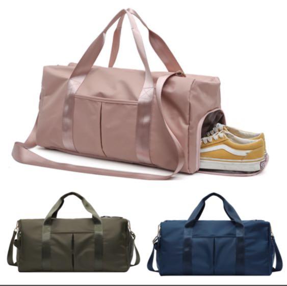 Travel Duffels Smile Flowerpots Duffle Bag Luggage Sports Gym for Women & Men 